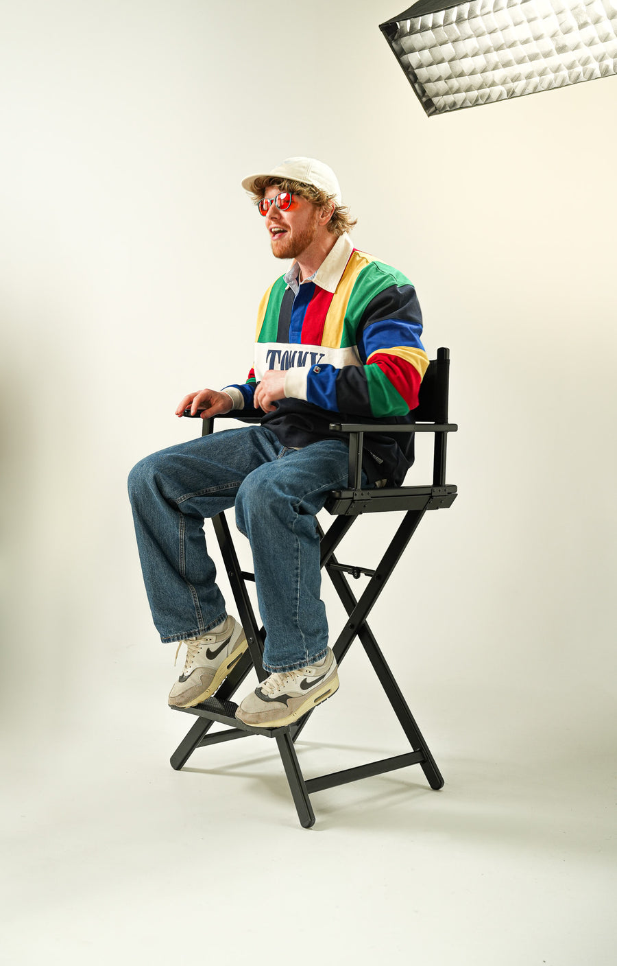 Founder portrait on the infinity cove at Seven Studios